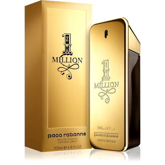 Paco Rabanne 1 Million Eau De Toilette Spray 200ml  