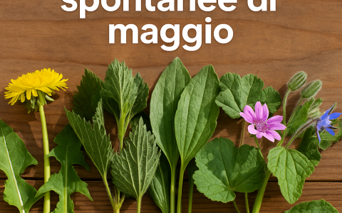 Erbe spontanee di maggio Erbe spontanee di maggio