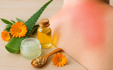 Scottature solari tutti i rimedi naturali