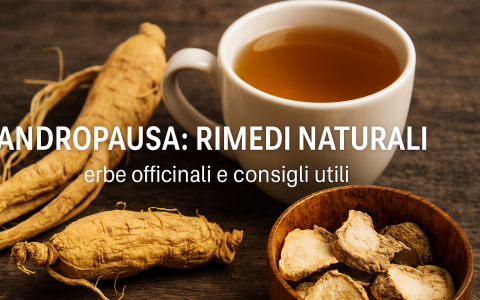 Andropausa: sintomi, cause e rimedi naturali con le erbe officinali Andropausa: sintomi, cause e rimedi naturali con le erbe officinali