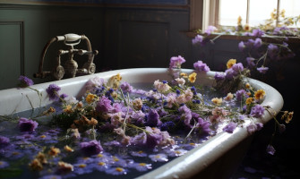 Bagno rilassante con lavanda e melissa