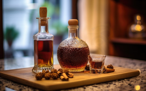 Liquore casalingo con spezie esotiche Liquore casalingo con spezie esotiche