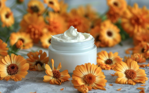 Maschera viso lenitiva con malva e calendula Maschera viso lenitiva con malva e calendula