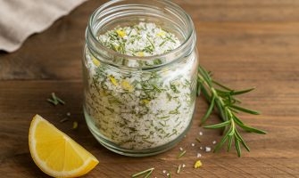 Come fare il sale aromatizzato in casa con erbe officinali