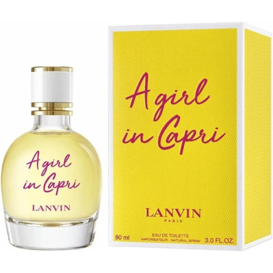 A girl in Capri Lanvin Paris eau de toilette natural spray 90 ml A girl in Capri Lanvin Paris eau de toilette natural spray 90 ml