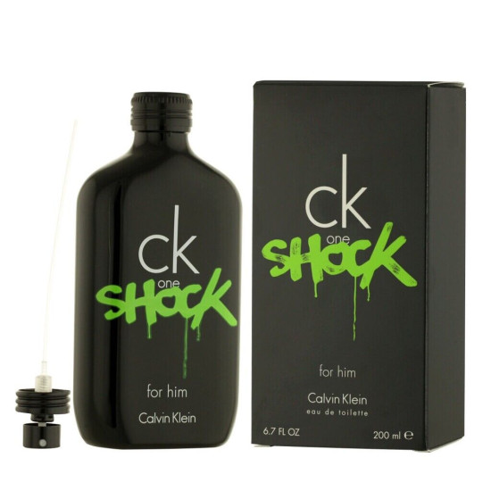 Calvin Klein CK One Shock For Him Eau De Toilette Spray 200 ml Calvin Klein CK One Shock For Him Eau De Toilette Spray 200 ml