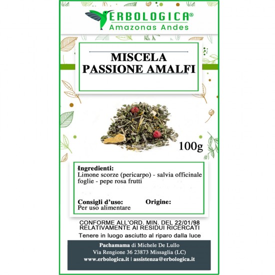 Miscela di erbe Passione Amalfi per gin tonic Miscela di erbe Passione Amalfi per gin tonic