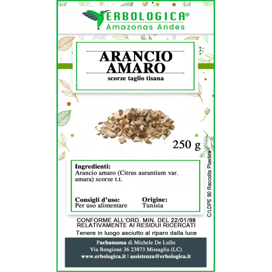Arancio amaro scorze essiccate per tisane, liquori e cucina Arancio amaro scorze essiccate per tisane, liquori e cucina