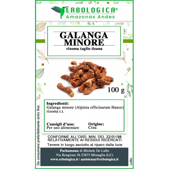 Galanga radice taglio tisana Galanga radice taglio tisana