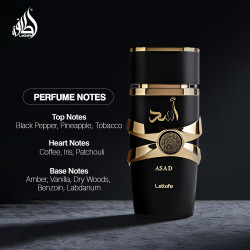 Lattafa Asad Eau De Parfum Profumo Spray 100 ml  per uomo