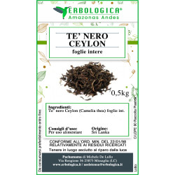 Tè nero ceylon foglie 