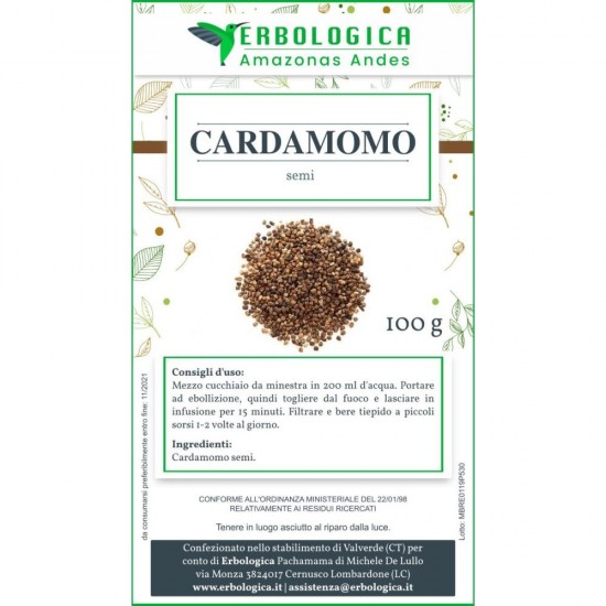 Cardamomo verdi semi interi Cardamomo verdi semi interi