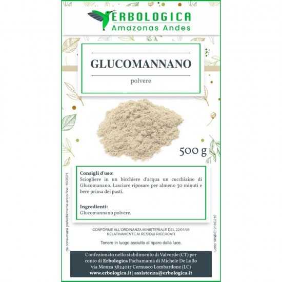 Glucomannano radice polvere Glucomannano radice polvere