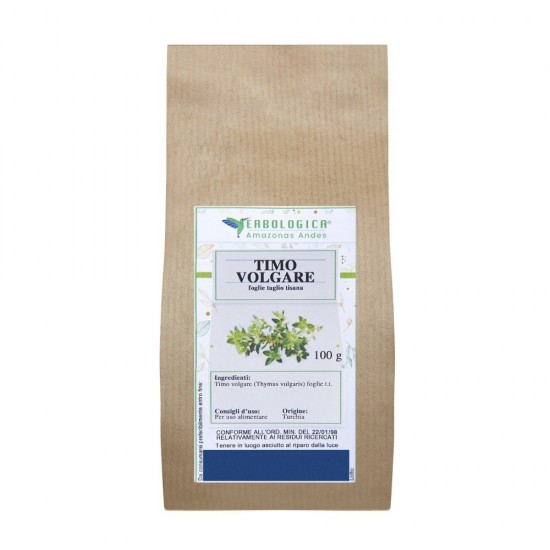 Timo volgare foglie e fiori taglio tisana Timo volgare foglie e fiori taglio tisana