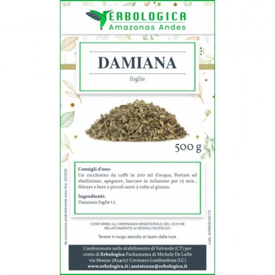 Damiana foglie tisana Damiana foglie tisana