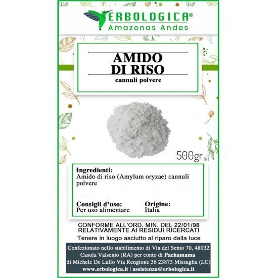 Amido di riso cannoli in polvere Amido di riso cannoli in polvere