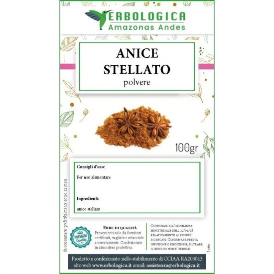 Anice stellato in polvere Anice stellato in polvere