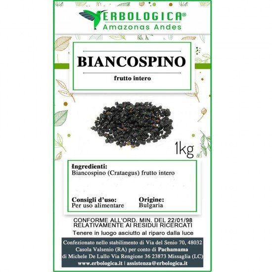 Biancospino frutto intero Biancospino frutto intero