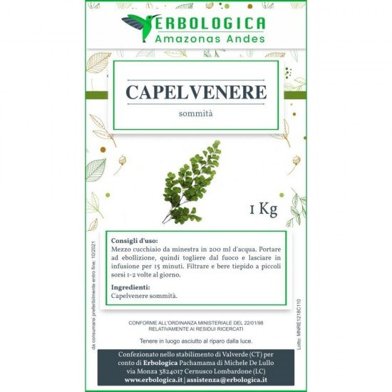 Capelvenere taglio tisana Capelvenere taglio tisana