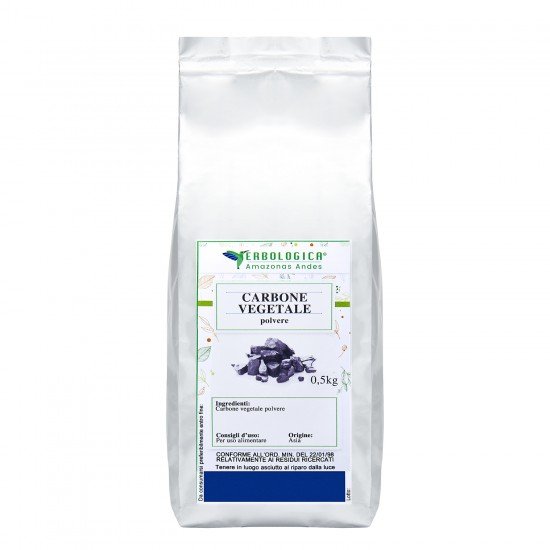 Carbone vegetale polvere uso alimentare Carbone vegetale polvere uso alimentare