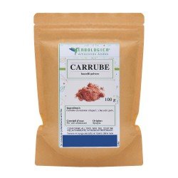 Carrubo frutti in polvere 