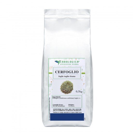 Cerfoglio foglie taglio tisana Cerfoglio foglie taglio tisana