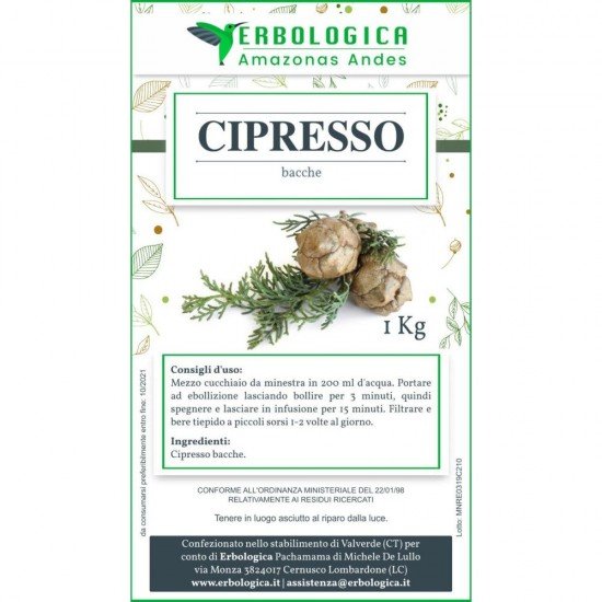 Cipresso bacche tisana Cipresso bacche tisana