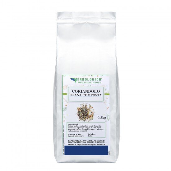 Coriandolo tisana composta Coriandolo tisana composta
