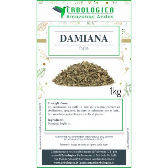 Damiana foglie tisana Damiana foglie tisana