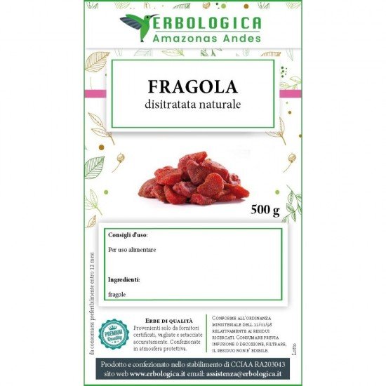 Fragole disidratate naturali Fragole disidratate naturali