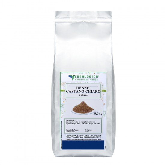 Hennè castano chiaro polvere naturale Hennè castano chiaro polvere naturale