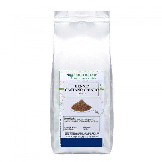 Hennè castano chiaro polvere naturale Hennè castano chiaro polvere naturale