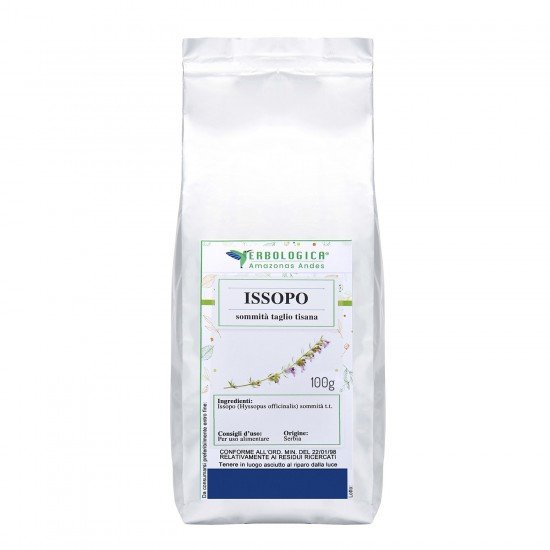 Issopo fiori e foglie taglio tisana Issopo fiori e foglie taglio tisana