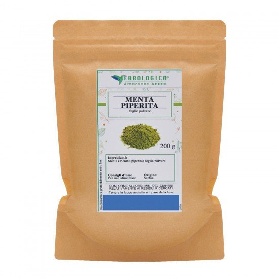 Menta piperita in polvere Menta piperita in polvere