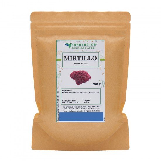 Mirtillo nero in polvere Mirtillo nero in polvere