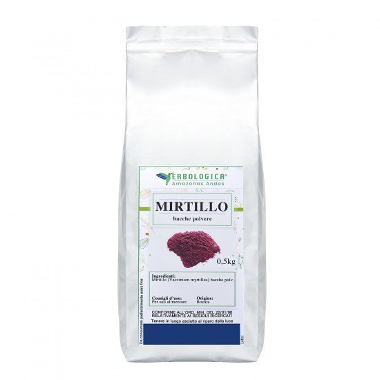 Mirtillo nero in polvere Mirtillo nero in polvere