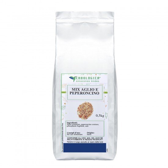 Preparato per condimento mix aglio e peperoncino Preparato per condimento mix aglio e peperoncino