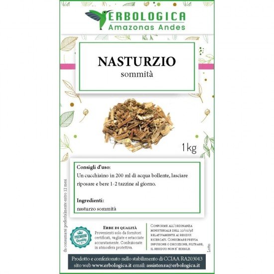 Nasturzio sommità tisana Nasturzio sommità tisana
