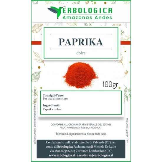 Paprika dolce spezia Paprika dolce spezia