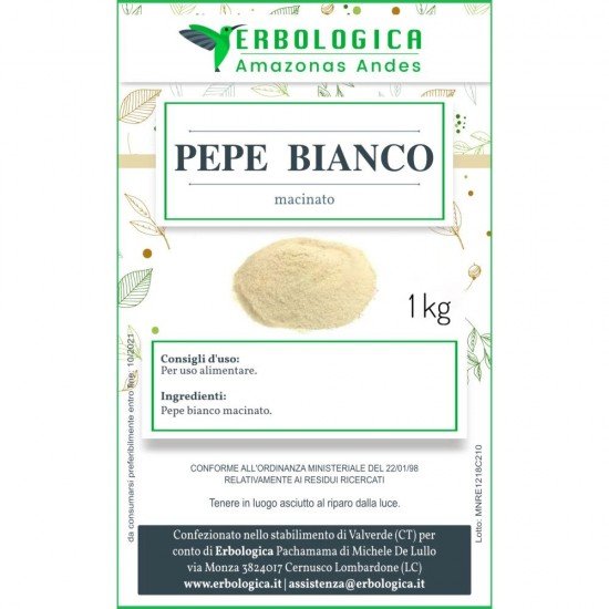 Pepe bianco macinato Pepe bianco macinato