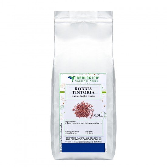Robbia radice tintoria taglio tisana Robbia radice tintoria taglio tisana