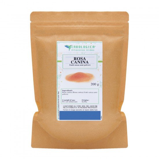 Rosa canina frutti senza semi in polvere Rosa canina frutti senza semi in polvere