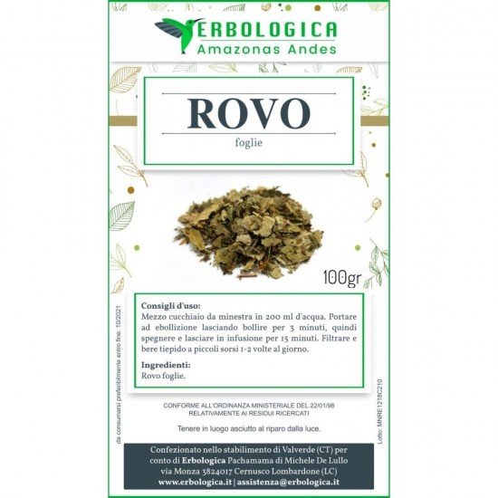 Rovo foglie taglio tisana Rovo foglie taglio tisana