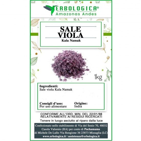 Sale viola Kala Namak Sale viola Kala Namak