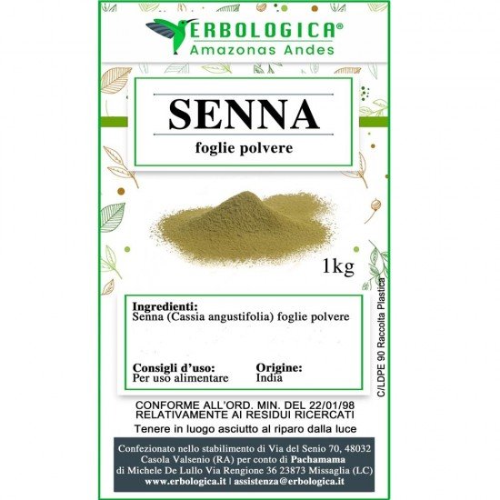 Senna in polvere Senna in polvere