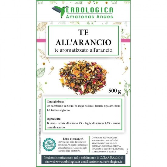 Tè nero all’arancia Tè nero all’arancia