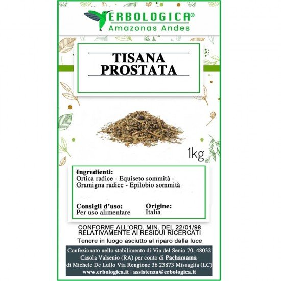 Tisana alle erbe per la prostata Tisana alle erbe per la prostata