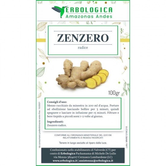 Zenzero rizoma decorticato Zenzero rizoma decorticato