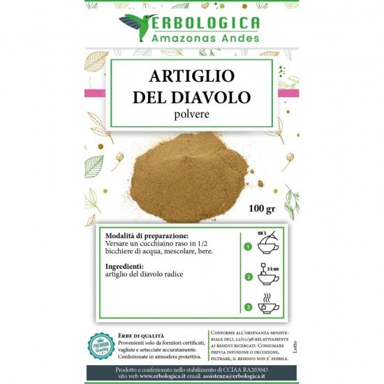 Artiglio del diavolo polvere Artiglio del diavolo polvere