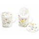 Tazza tisaniera con infusore in ceramica decorata Tazza tisaniera con infusore in ceramica decorata